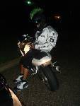 sittin on bike