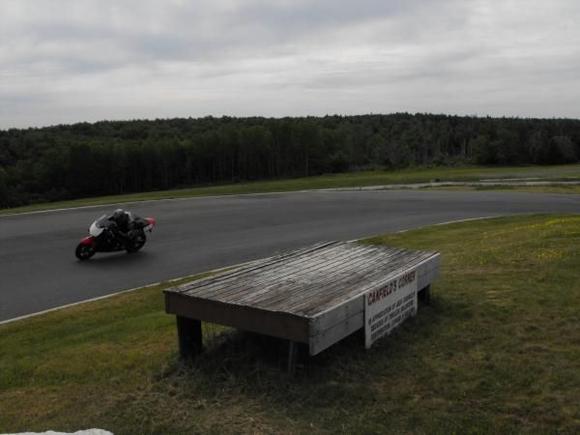 Turn 11, coming up onto the front stretch