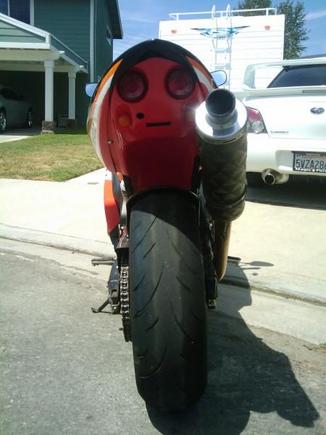 installed undertail