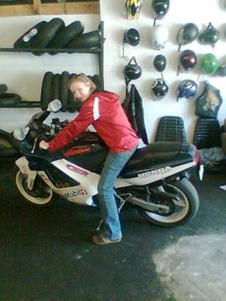1989 CBR600 Hurricane - current daily rider