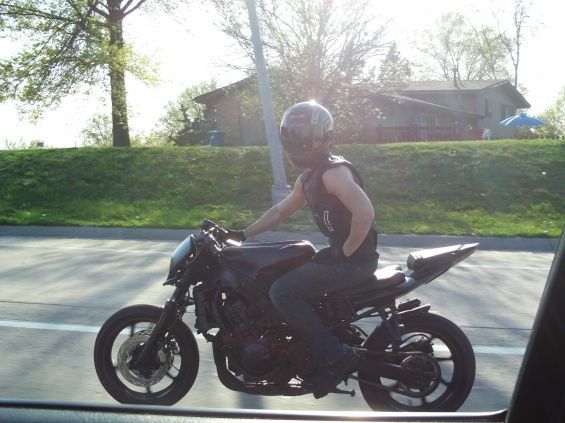 Just cruising on an amazing day. ( It was 76 degrees out, perfect weather)