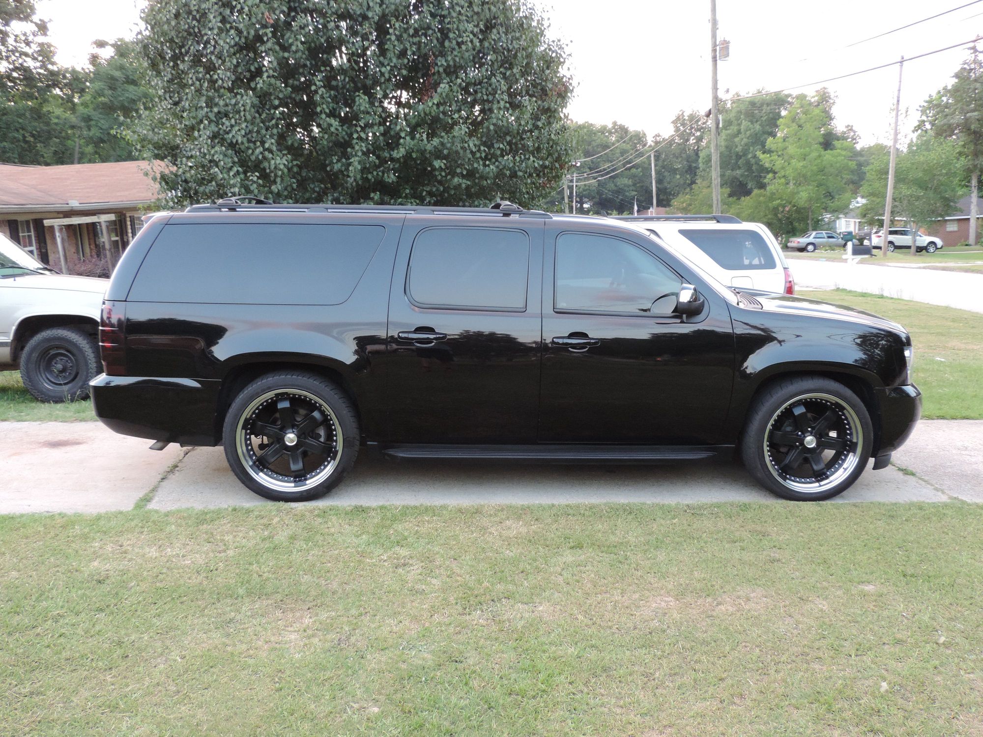 Blacked out 2008 Suburban LTZ - Chevrolet Forum - Chevy Enthusiasts Forums