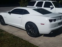 2017 ZL1 Wheels on 2012 Camaro SS