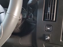The Redarc Tow Pro Elite users a remote interface to adjust trailer braking. I chose to install it below the van's to mode button, and the rest of the sensor in behind the day