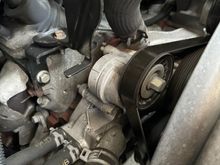 Right side of engine 