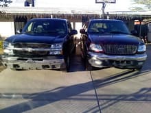 my two cars
