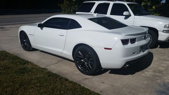 2017 ZL1 Wheels on 2012 Camaro SS