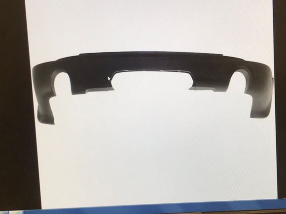 Step 5.4) replace single exhaust balance with dual factory exhaust valance.