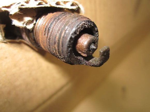 old spark plugs