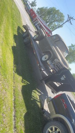 First day we out it out of the barn
