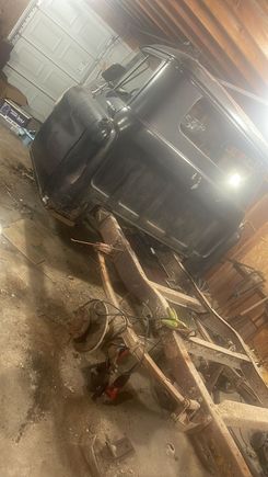 Bed removed