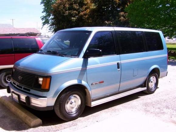 1992 Chevy Astro EXT, 4.3 ltr V6, paid $1000, previously owned by elderly gent.