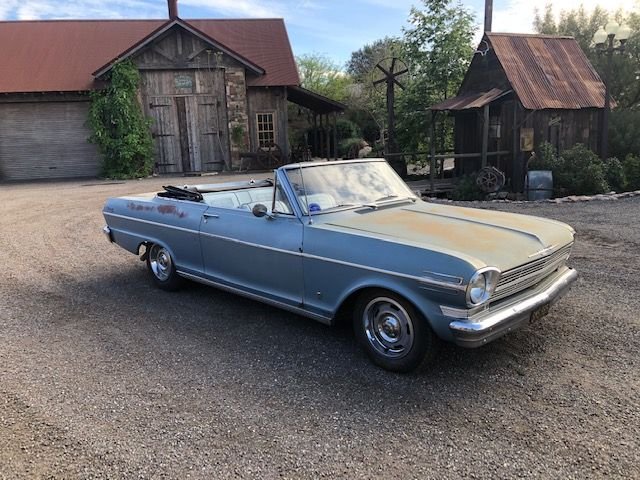 1962 Chevrolet Chevy II - 1962 Chevy II Nova convertible - Used - VIN 00000000000100002 - 28,695 Miles - 8 cyl - 2WD - Automatic - Convertible - Blue - Ramona, CA 92065, United States