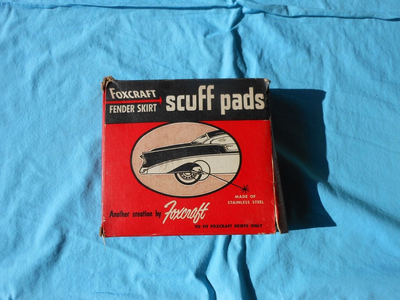 1958 Oldsmobile NOS Foxcraft Fender Skirts