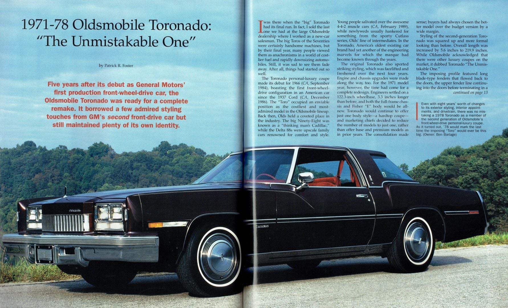 1978 Oldsmobile Shop Manual Cutlass Toronado 88 98 etc 