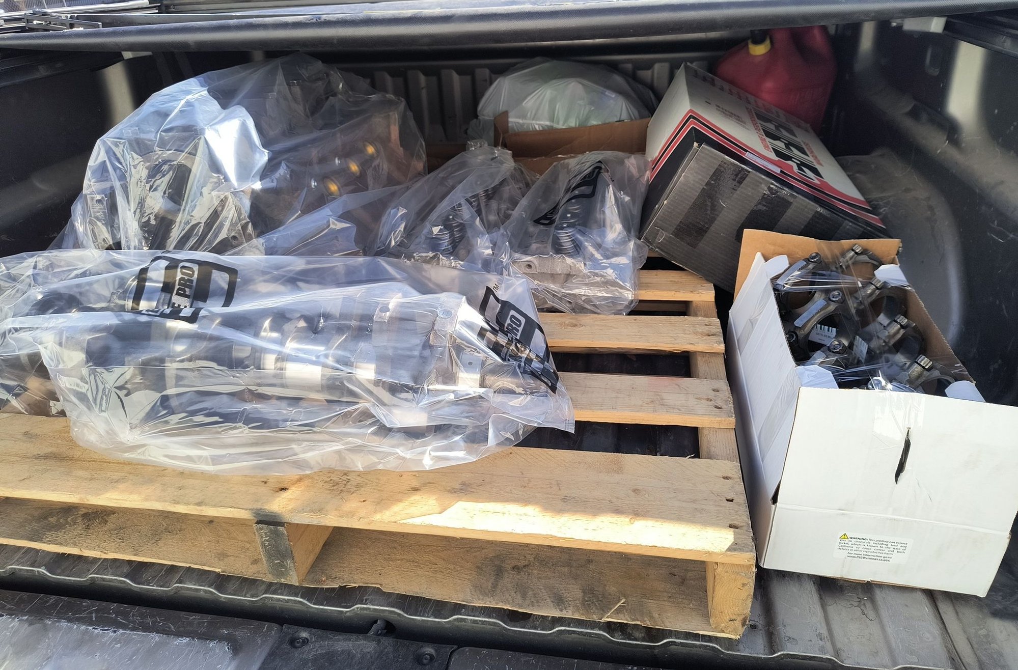 455 motor back from machine shop