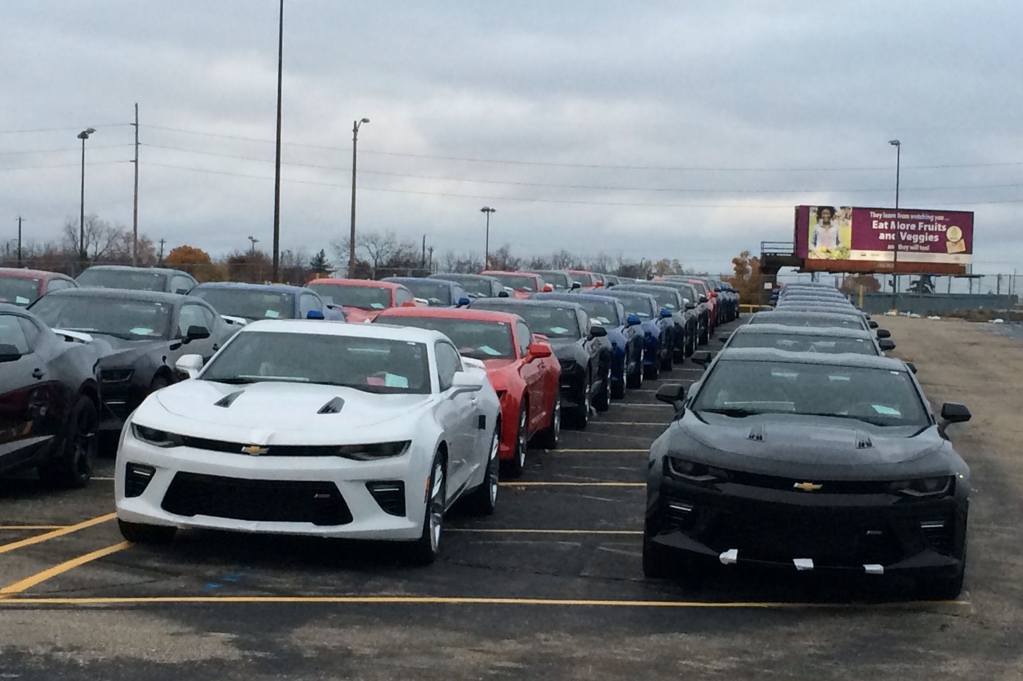 Lansing built Camaros