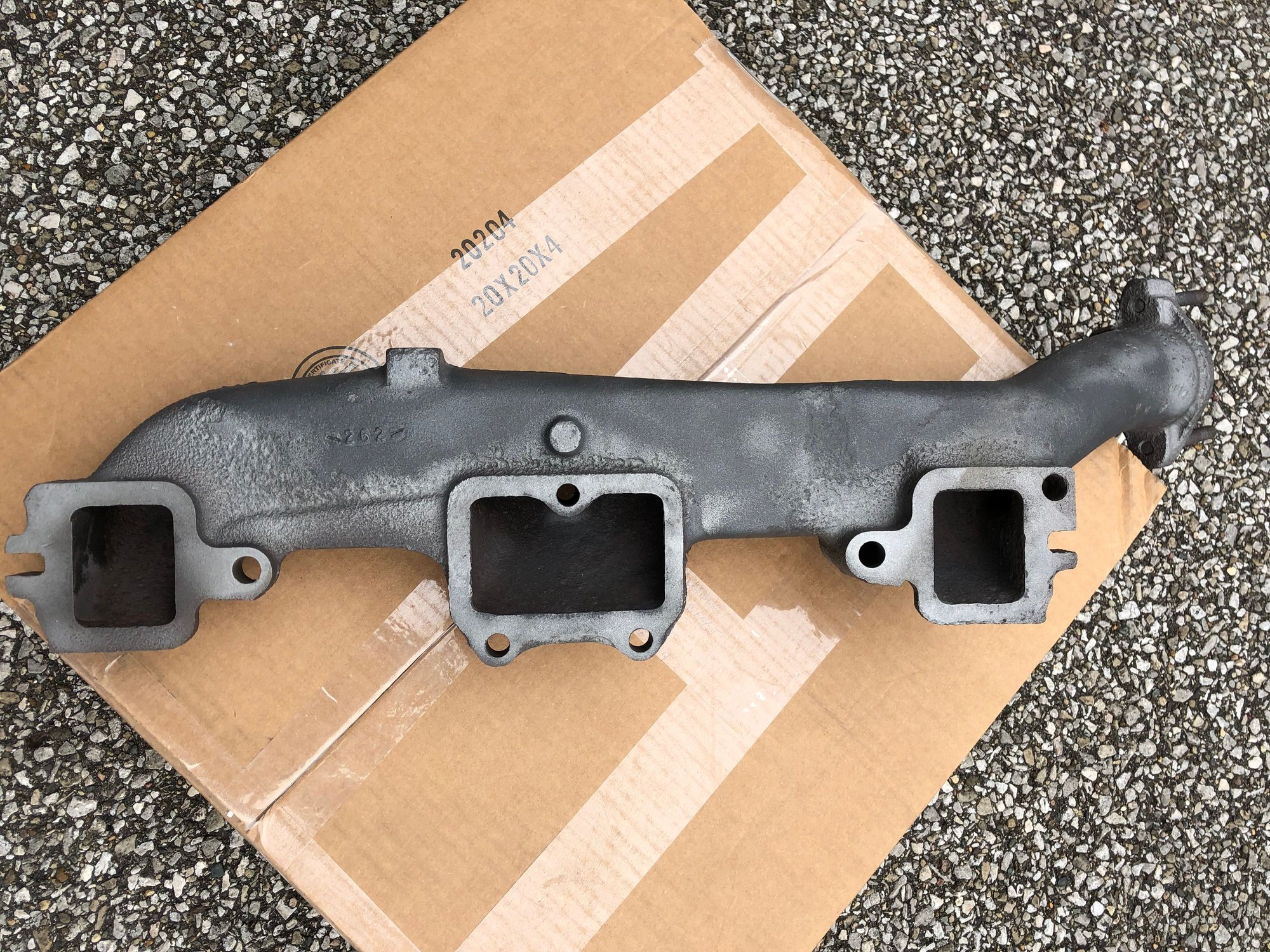 1964 dual exhaust manifold