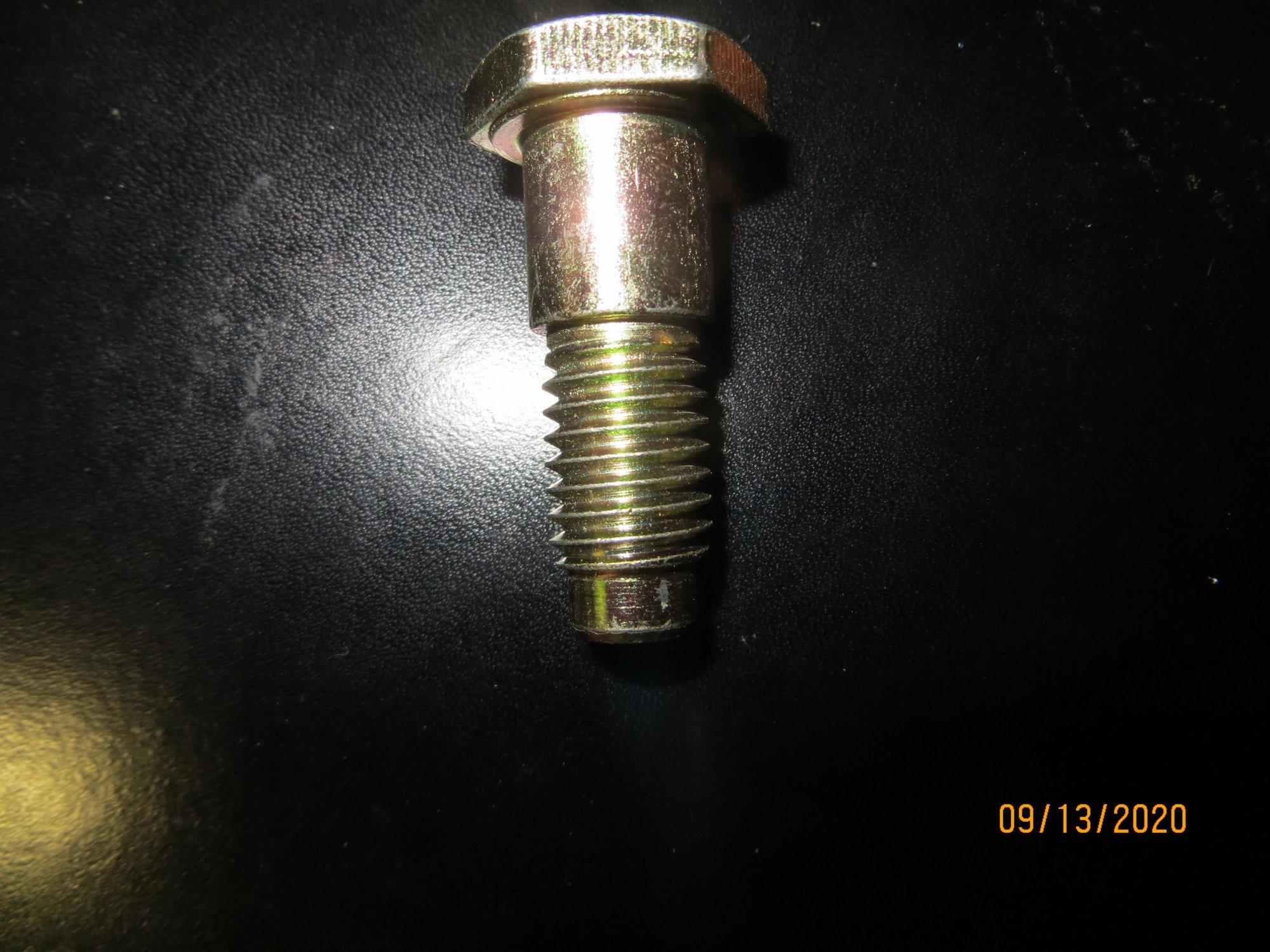 Seat belt bolts