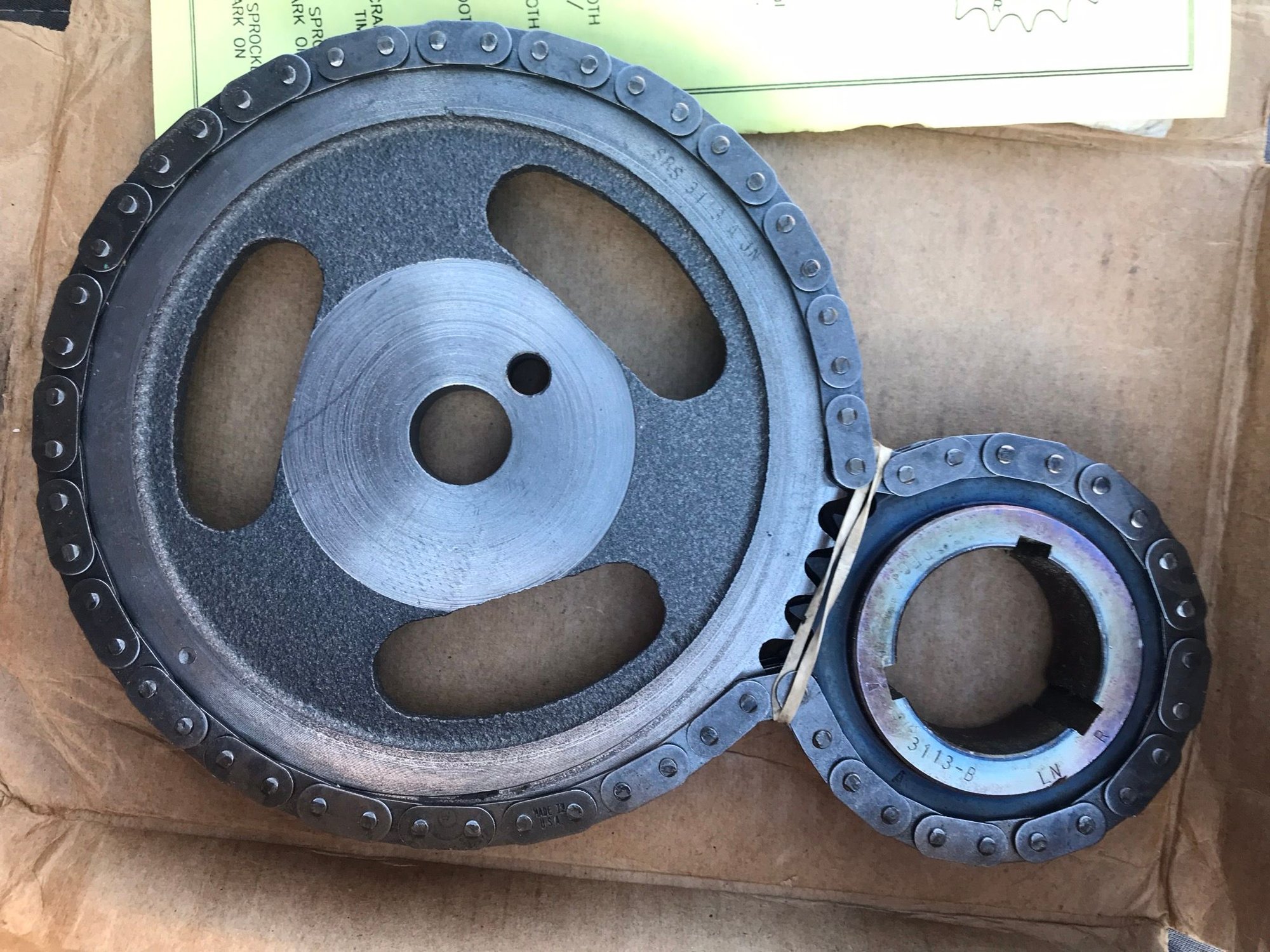 New double roller timing chain set