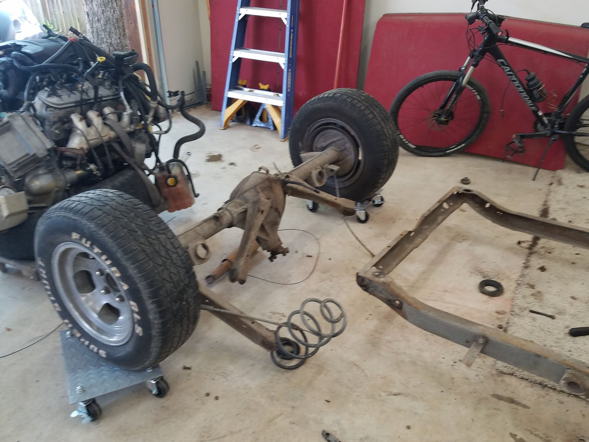 Rear end - complete - $500
