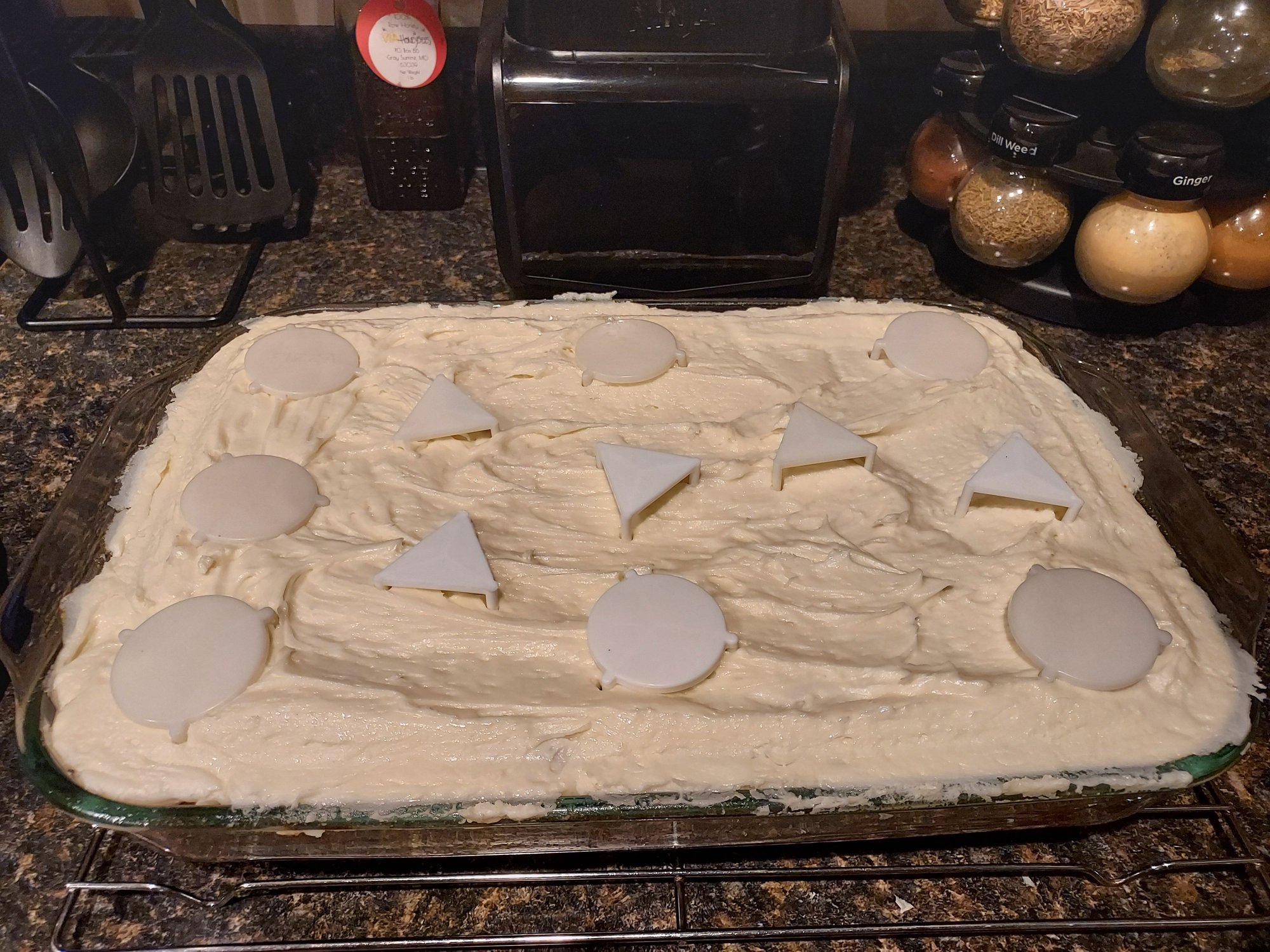 Made from scratch Banana Cake with real Cream Cheese Icing.