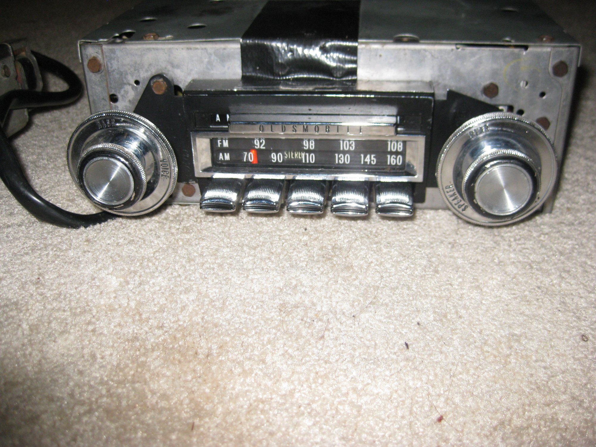 1969 1970 Amfm Stereo Radio