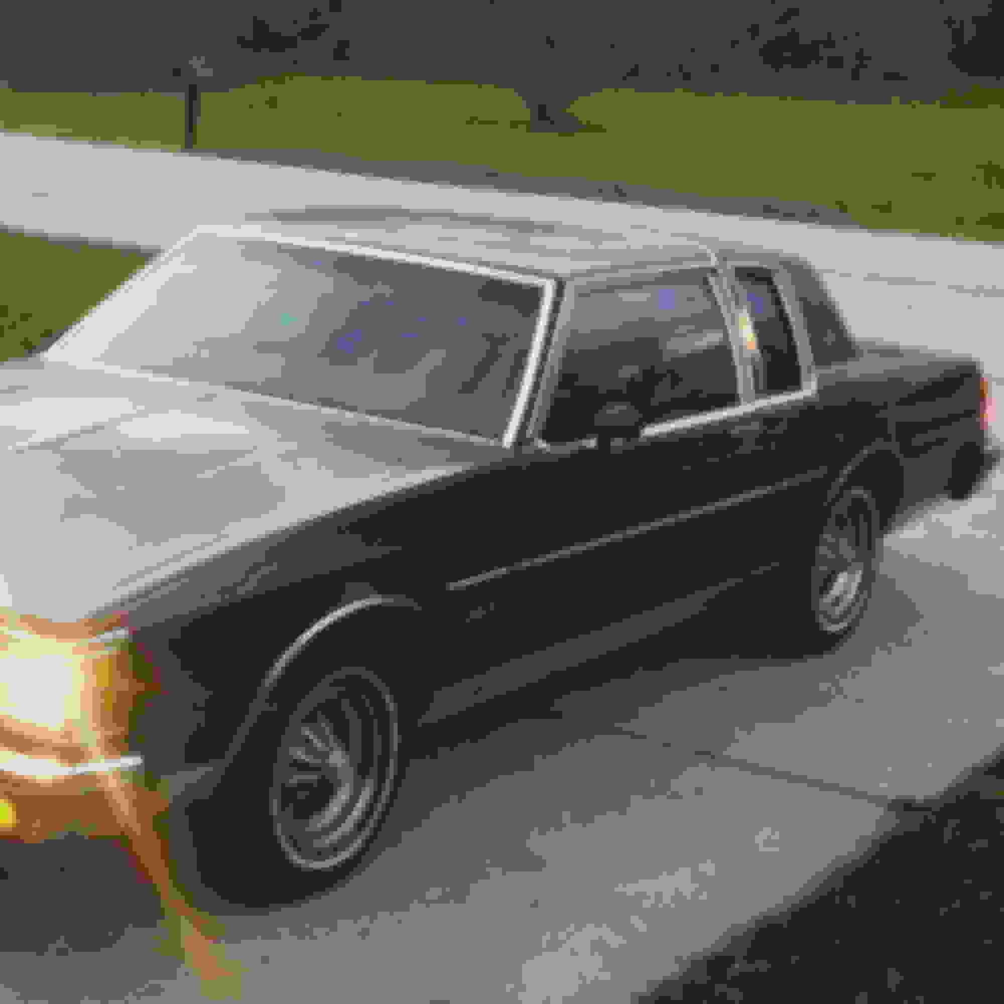 1980 1984 oldsmobile 98 regency 2 piece rear quarter panel bumper filler set rainbowlands lk rainbow lands