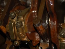 Close-up of forged crank