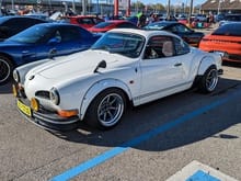 Who would do this to a pretty little Karman Ghia and why..
Nice pics, thanks. I wish there was a car show regularly here.