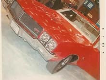 1970 Buick GS Show car....white dash and no tint glass. car exsists today.  