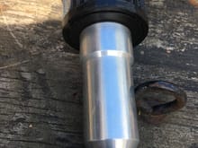 Billet aluminum oil filler with screw on Kand N breather