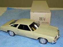 1974 Oldsmobile Cutlass Promo Model Car