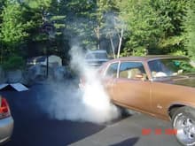 Oldsmobile Omega Smoke show
Cruising Downtown 2008 034