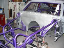 Chassis painted