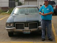 71 olds delta 88 royale 2dr.  2nd place in it's class at the moses austin festival car show 2010 in potosi, mo.