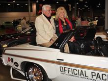 Doc &amp; Linda in the 1974 H/O Indy Pace Car