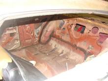 rear seats are out, Not I left one seat in it to drive it to the body shop,