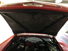 1957 Starfire 98 convertible hood insulation