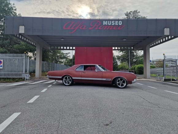 Visiting Alfa Romeo Museum in Milano, Italy