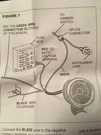 Actually - it says to wire tac up to “bat” does that sound right? Constant power? (Actually reading further it says “ign” just a poor diagram)  And it said I should run neg all the way back to battery’s ground due to other locations being “electrically noisy” (thoughts?) green goes to my ignition coils negative - then diagram shows splice connector for (in my case grey) dimmer wire. Going to read up on splice connector - never used one 