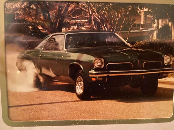 As Luck would have it my first date was in an Olds. 1973 cutlass S. I bought it in 1980 from all people my grandmother.  I put 4:10 gears in it with a little motor work to that rocket 350 and it was the car to beat at my high school. It would burn those L60’s. 