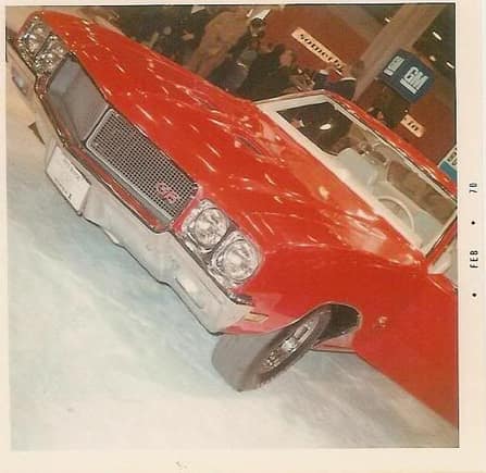 1970 Buick GS Show car....white dash and no tint glass. car exsists today.  