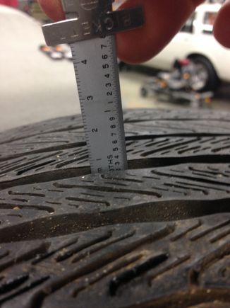 LH Tire depth.