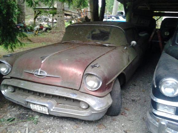 The next rescue... 1957 oldsmobile