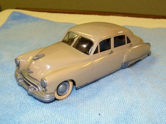 1949 Oldsmobile Ninety Eight Sedan Promo Model Car - Dune Beige made by Cruver