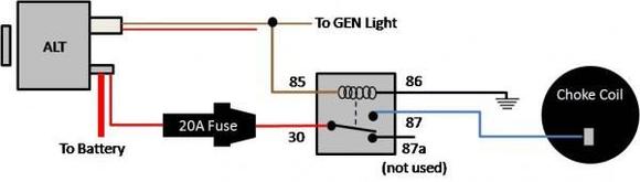 Electric Choke Wiring