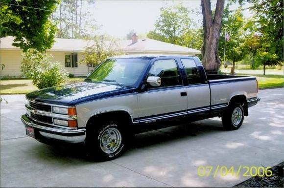 My daily driver . 1994 Chev. 228,000 miles