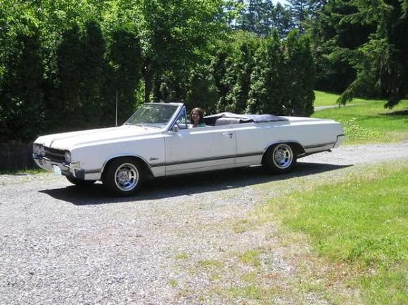 Daughter drives Cutlass