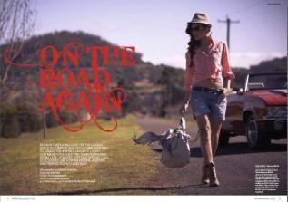 Photoshoot. Centre Spread for Macarthur Square shopping centres 2010 Spring / Summer magazine